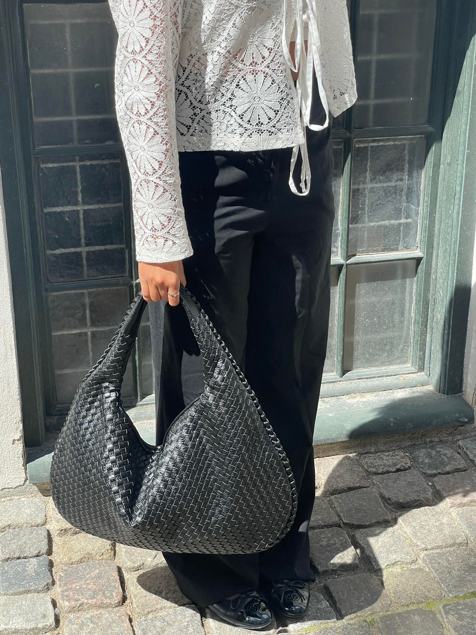 Noa Sac à Main Tressé Femme
