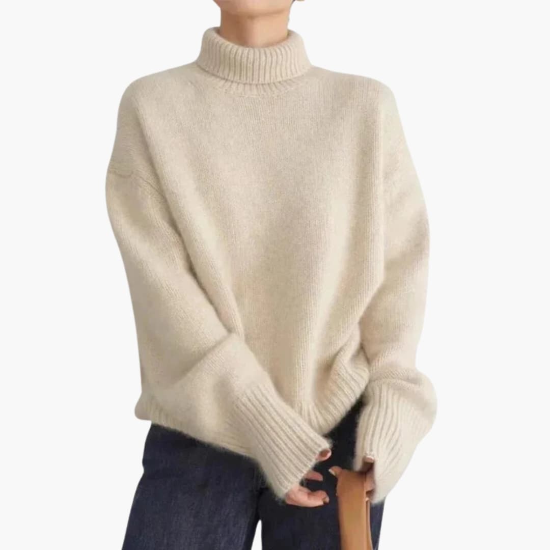 Lucy Pull Femme à Col Roulé