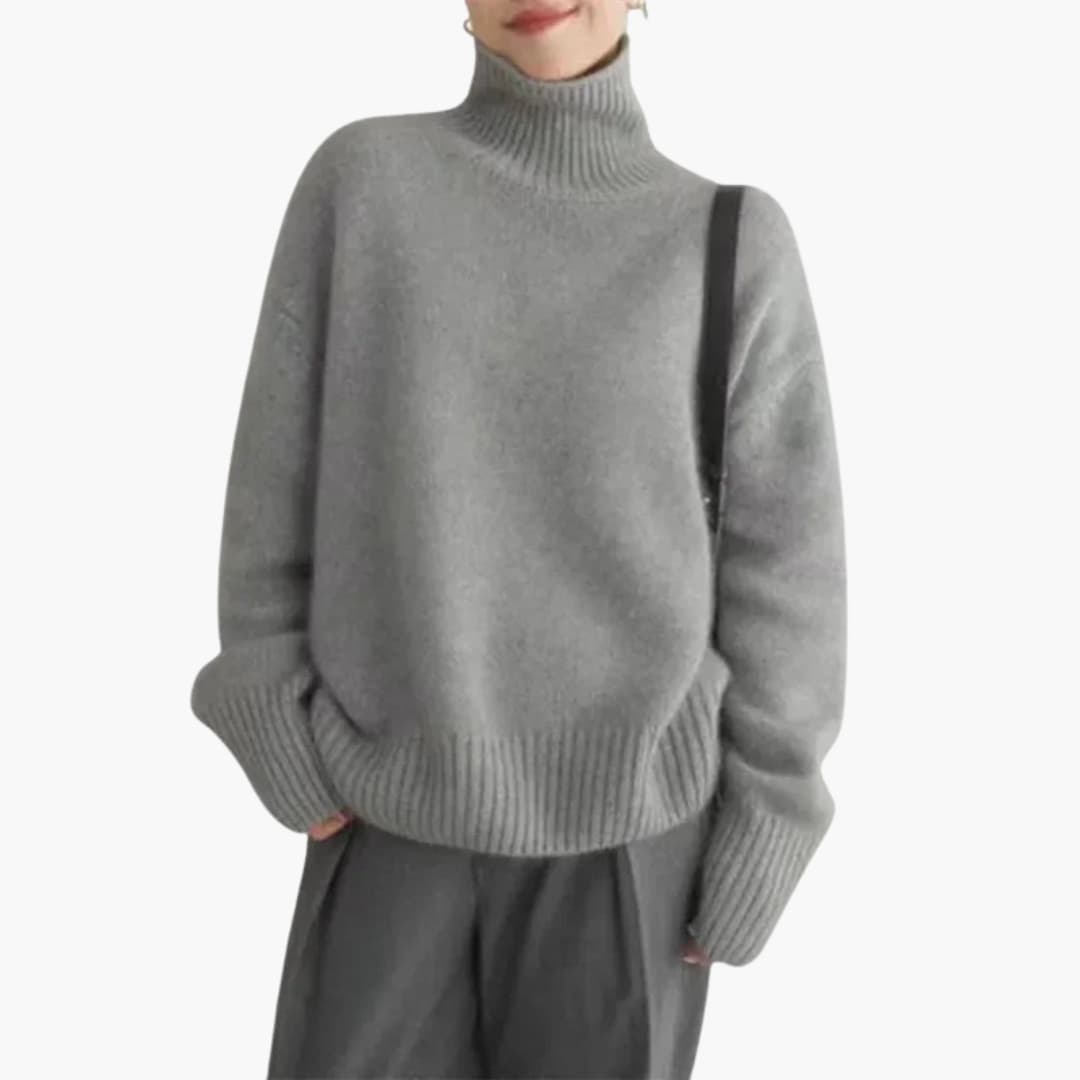 Lucy Pull Femme à Col Roulé