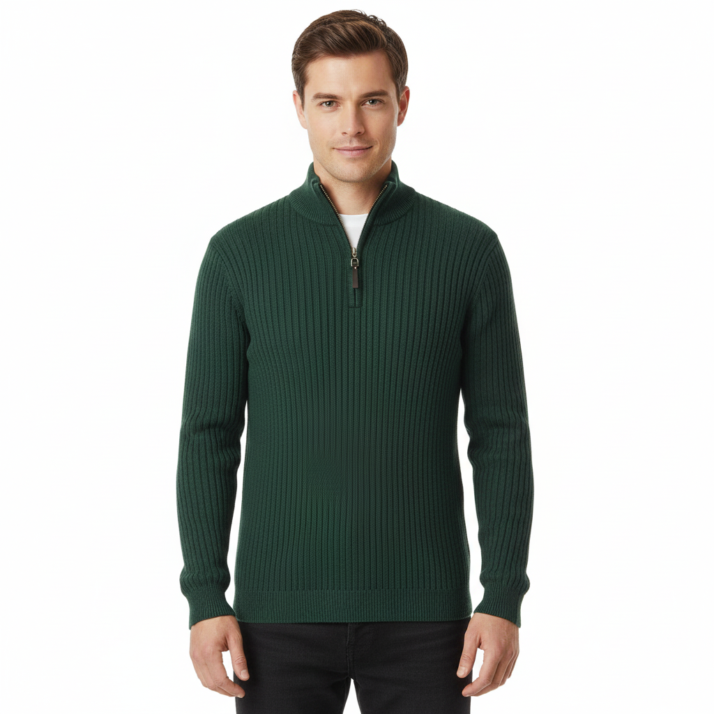 Arjay Pull Demi-Zip Homme
