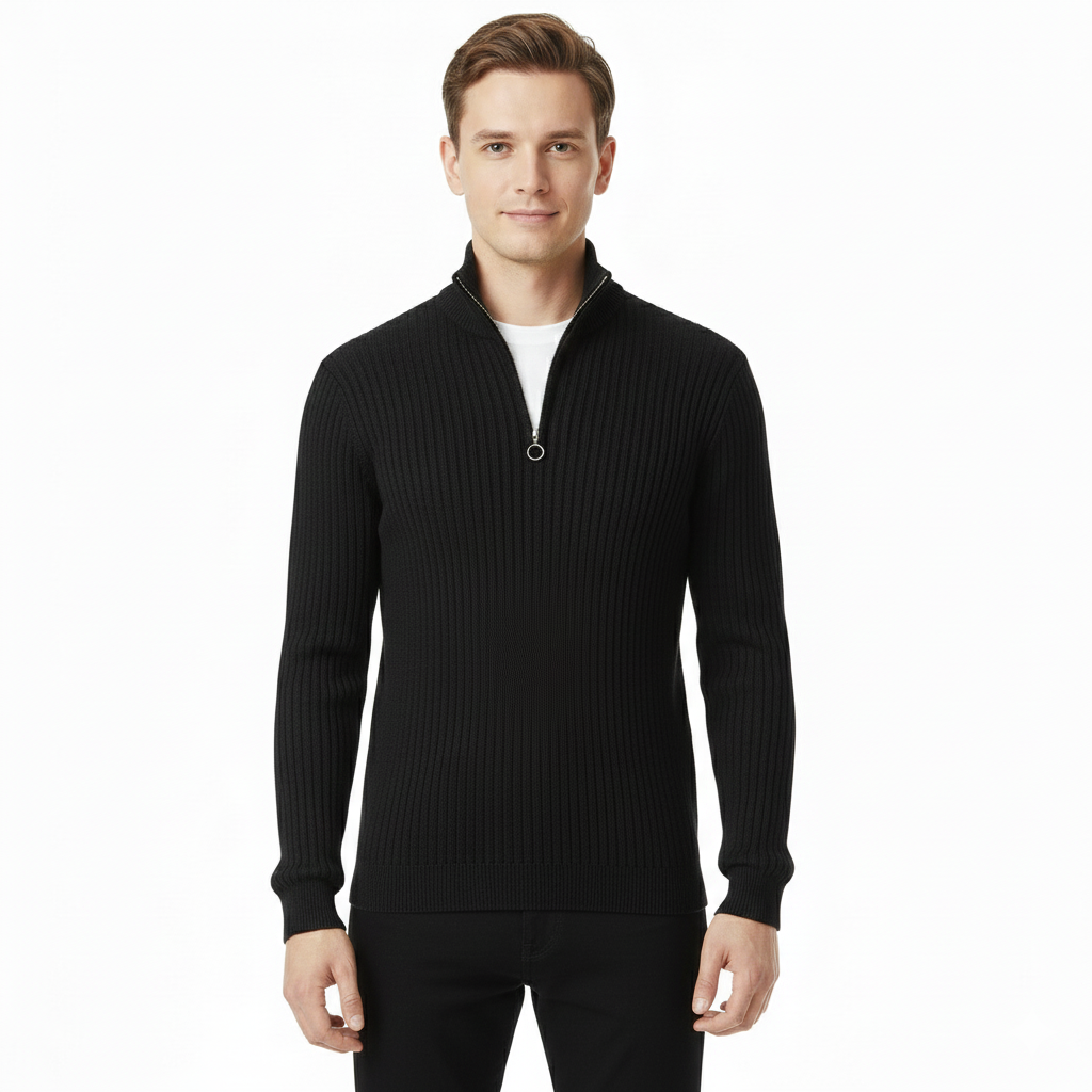 Arjay Pull Demi-Zip Homme