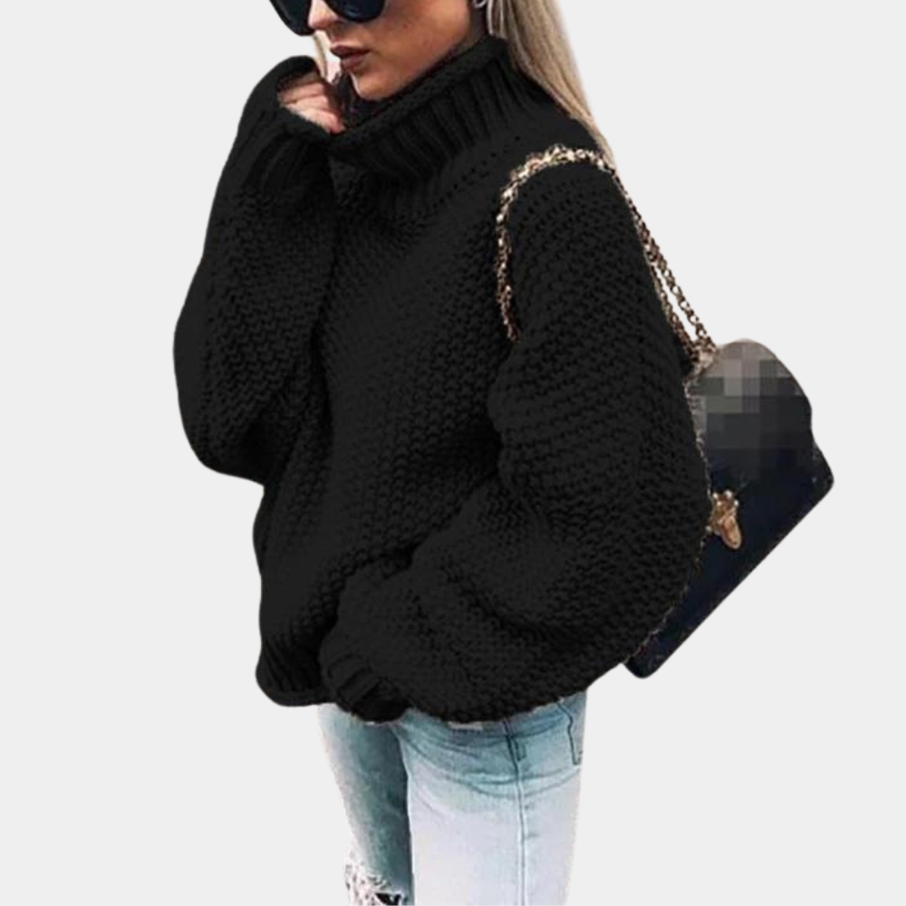 Ember Pull Col Roulé Femme