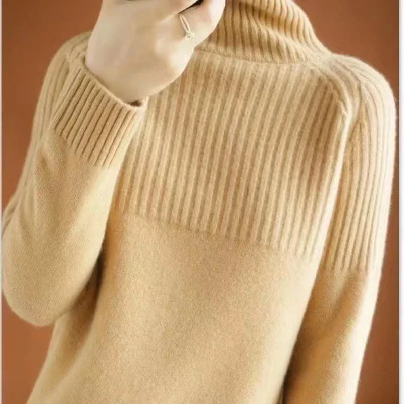 Luan Pull Col Roulé Femme