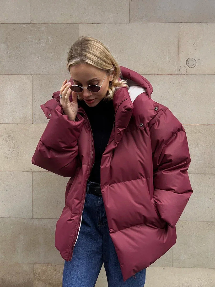 Rivière d’Or Parka Femme Matelassée Unie