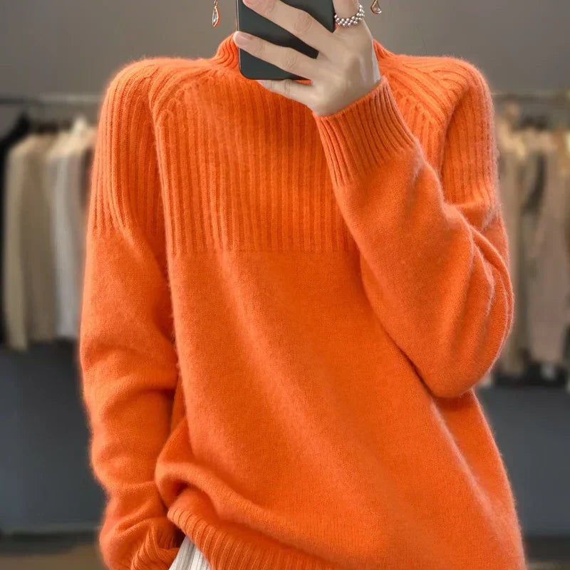 Luan Pull Col Roulé Femme