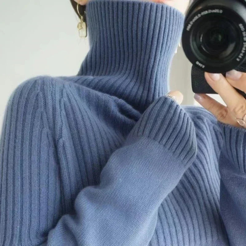 Luan Pull Col Roulé Femme