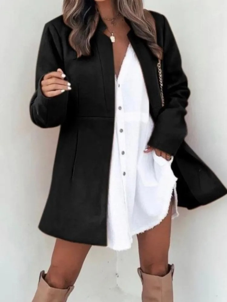 Blake Blazer Femme Ouvert Élégant