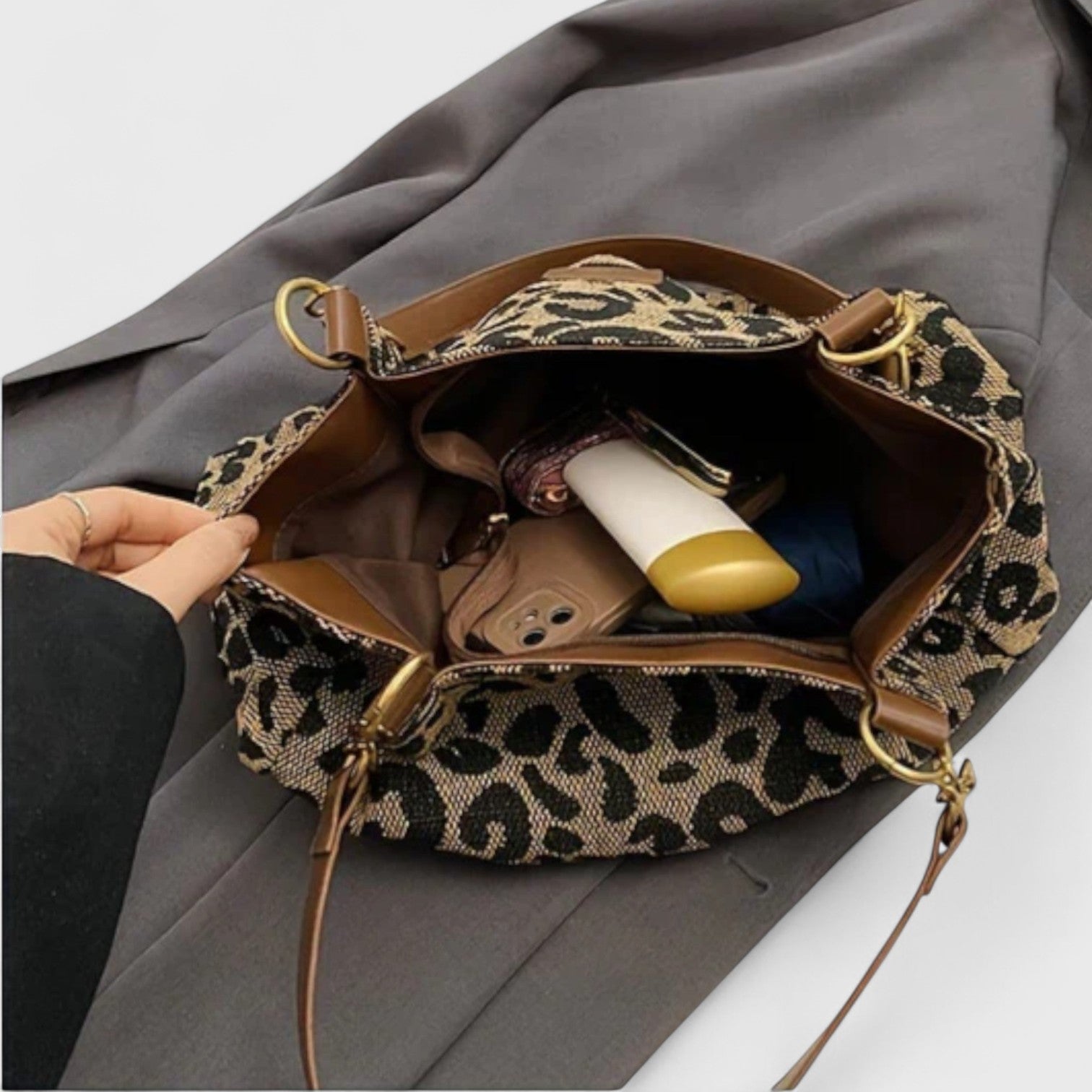 Kailany Sac Shopping Femme en Toile