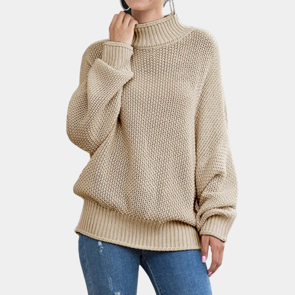 Lina Pull Col Roulé Ample Femme