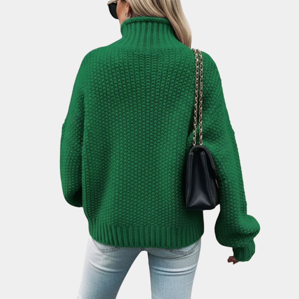 Lina Pull Col Roulé Ample Femme