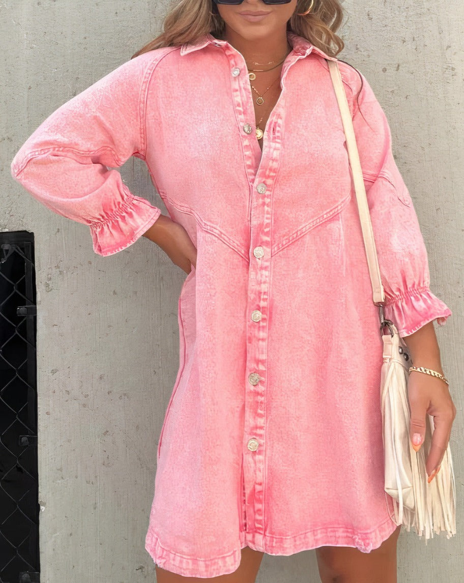 Namy Robe en Jean Femme