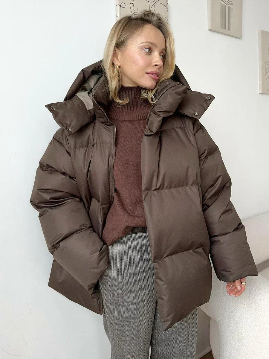 Rivière d’Or Parka Femme Matelassée Unie