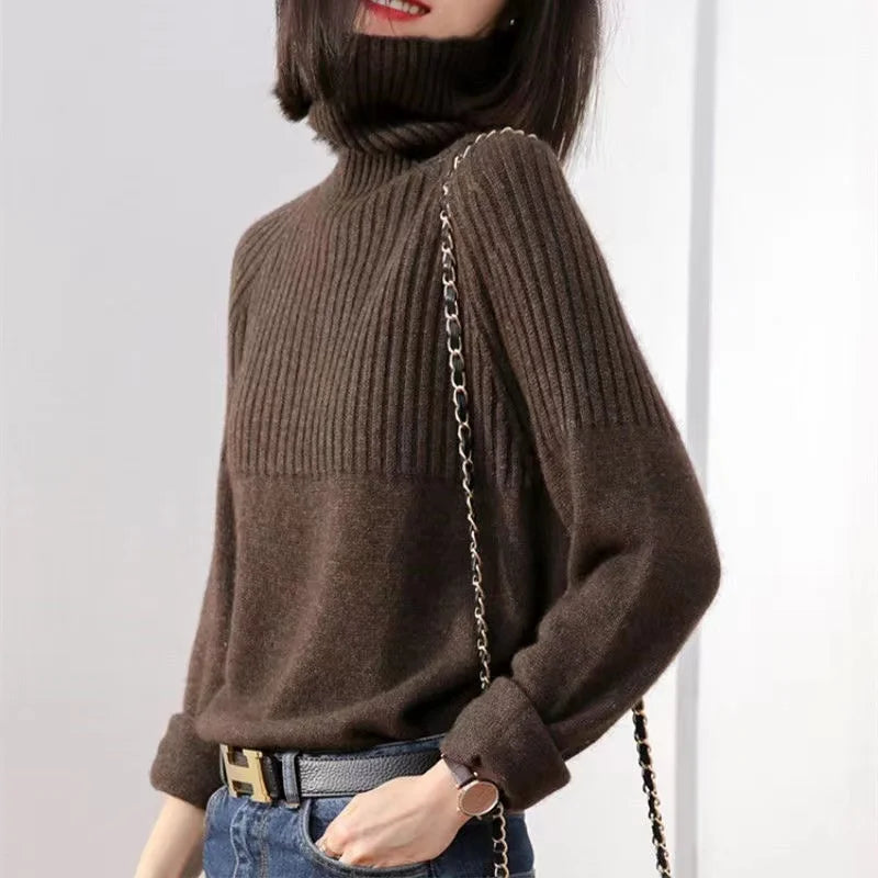 Luan Pull Col Roulé Femme