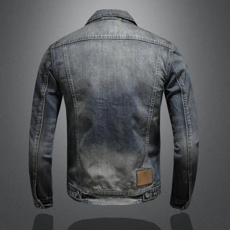 Veste Homme Zayn en Denim Rétro