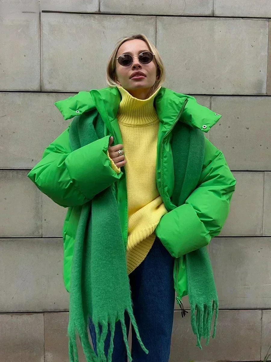 Rivière d’Or Parka Femme Matelassée Unie