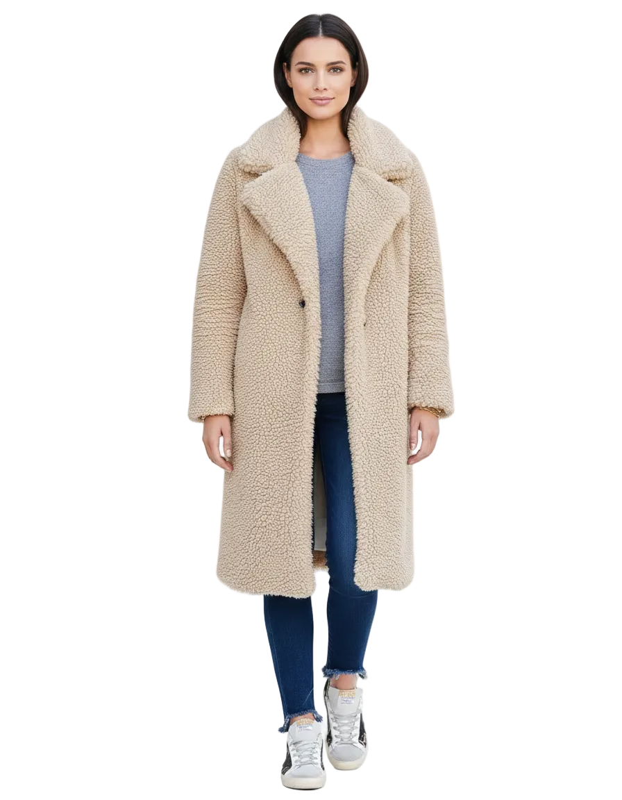 Soph Manteau Teddy Femme