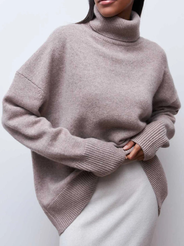 Clara Pull Col Ample Femme