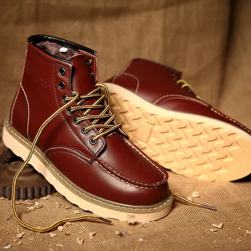 Tyler Bottes Homme Hiver Vintage