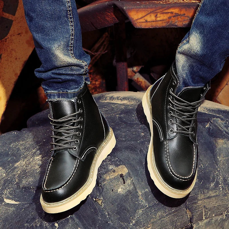 Tyler Bottes Homme Hiver Vintage