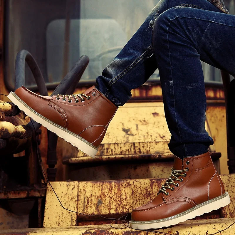 Tyler Bottes Homme Hiver Vintage
