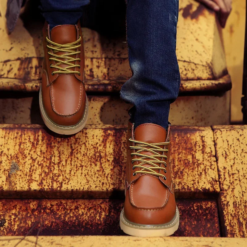 Tyler Bottes Homme Hiver Vintage