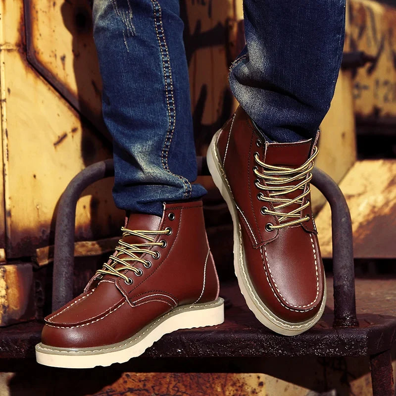Tyler Bottes Homme Hiver Vintage