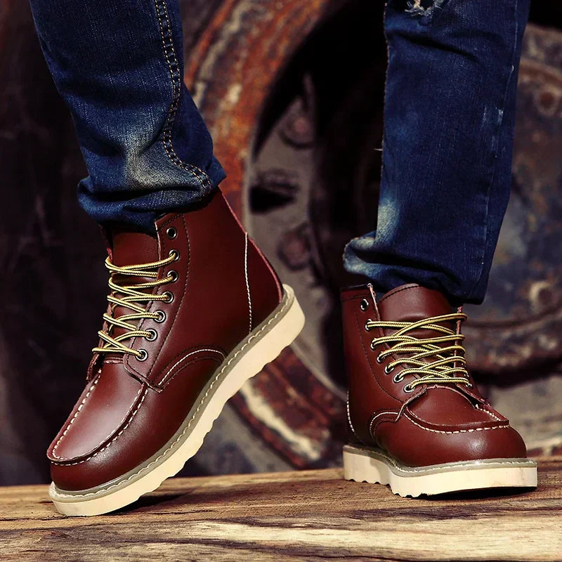 Tyler Bottes Homme Hiver Vintage