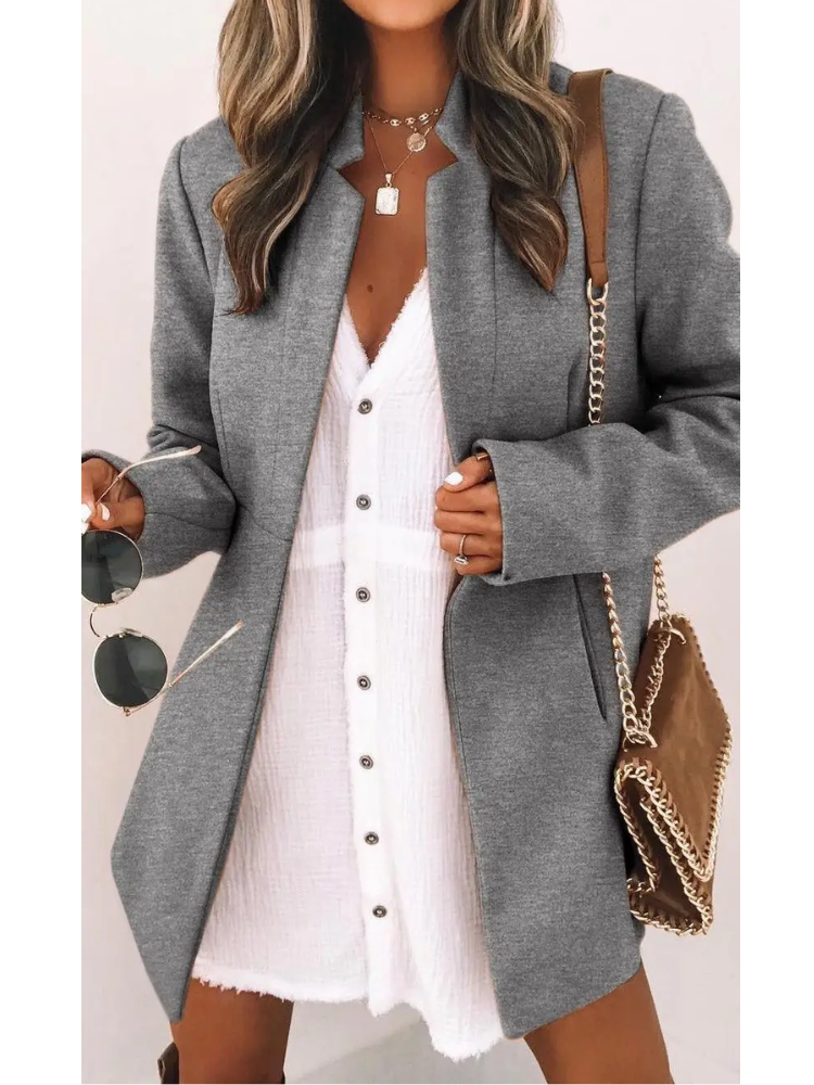 Blake Blazer Femme Ouvert Élégant