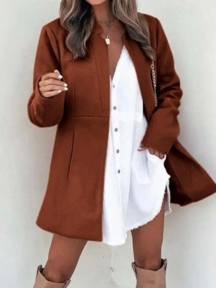 Blake Blazer Femme Ouvert Élégant