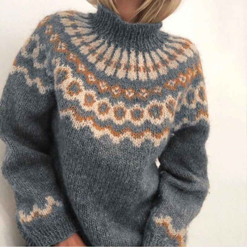 Yssa Pull Islandais Femme
