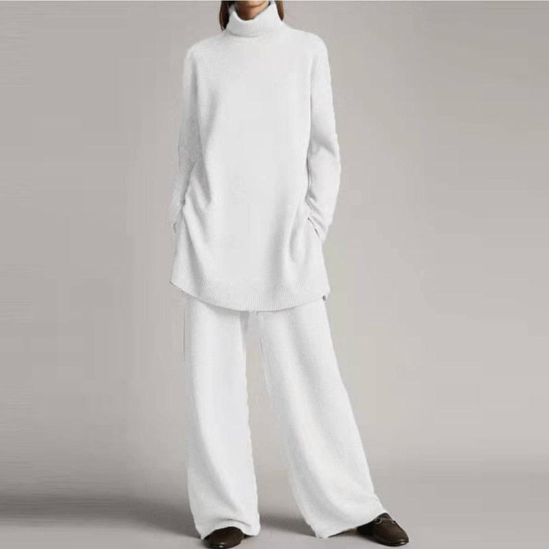 Samantha Ensemble d’Intérieur en Tricot pour Femme