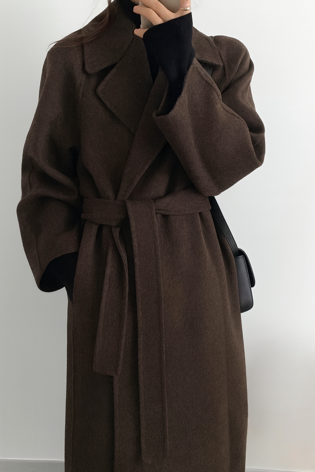 Talitha Manteau Long Femme en Laine