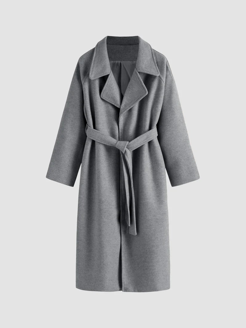 Talitha Manteau Long Femme en Laine
