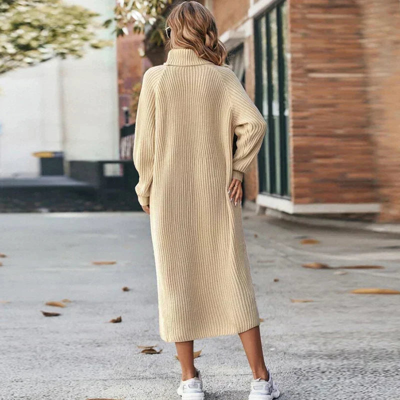Noeline Robe Midi Femme en Maille