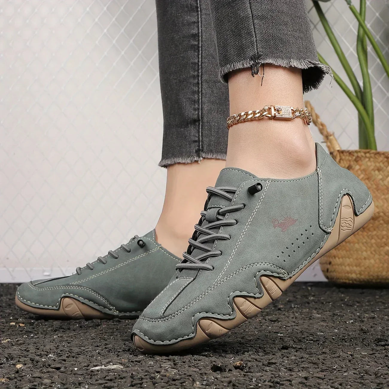 Rome Chaussures Décontractées à Lacets pour Homme