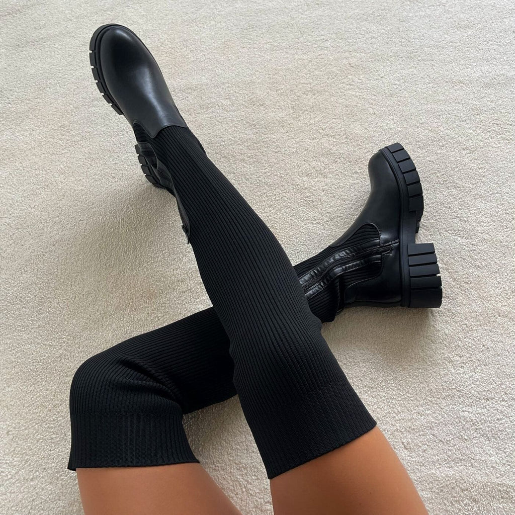 Skylar Bottes Femme Stretch