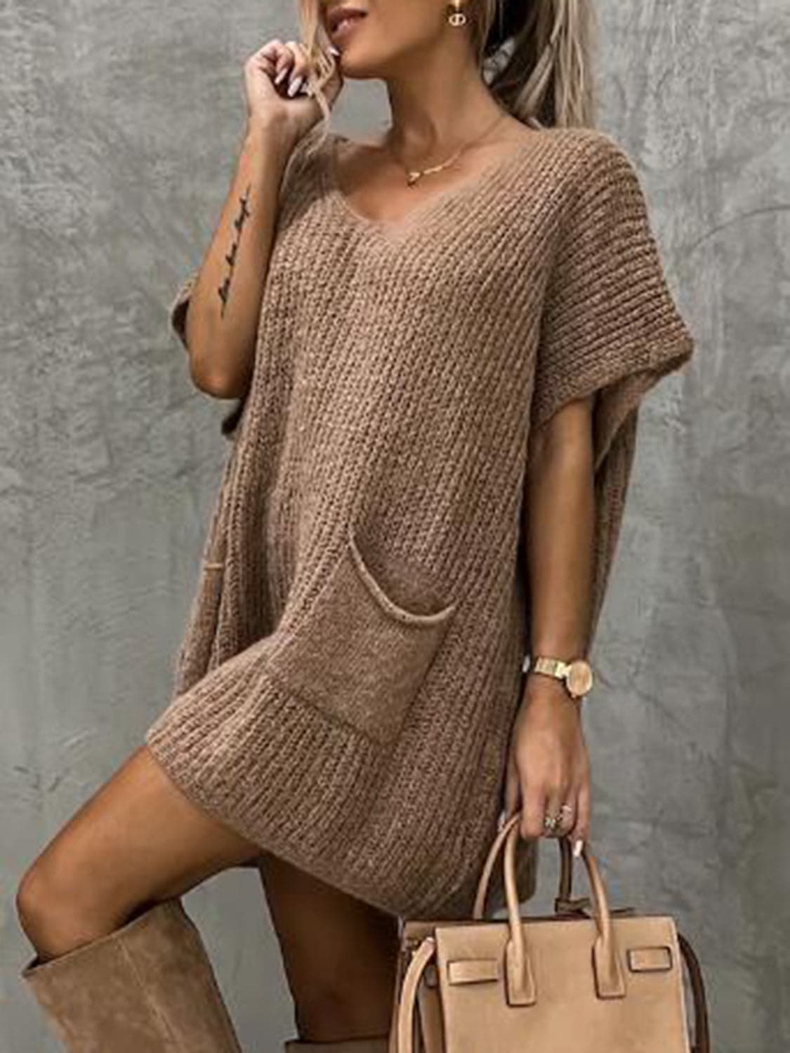Francesca Robe Tricotée pour Femme