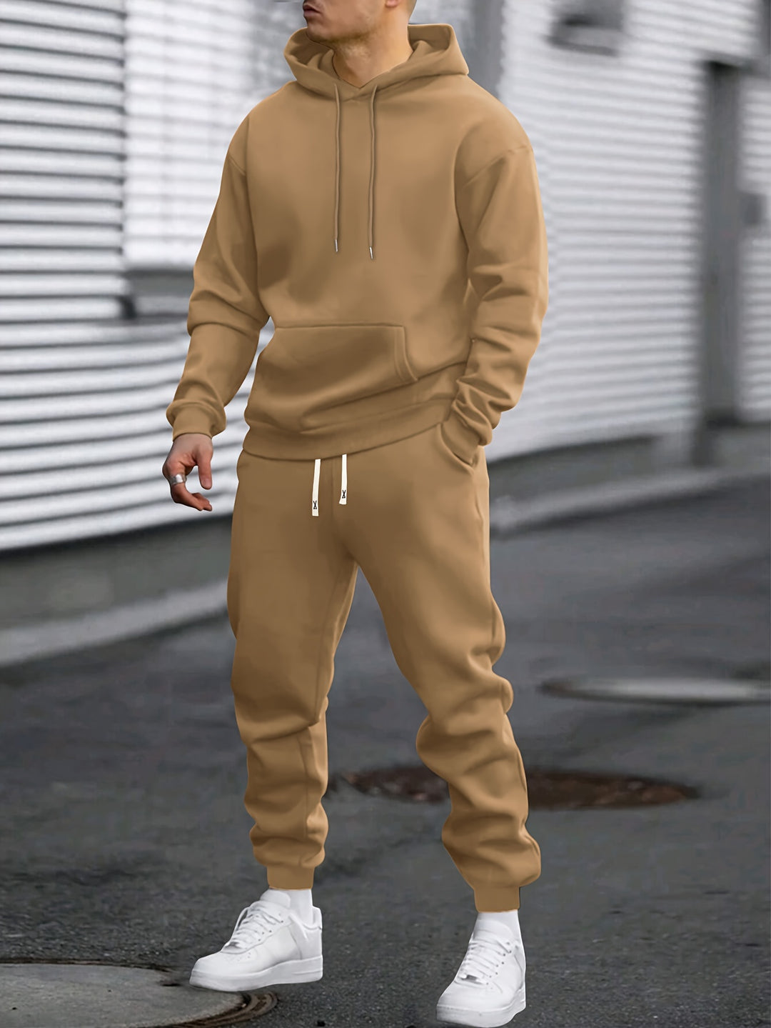 Henry Ensemble de Sport Homme – Sweat à Capuche et Jogging