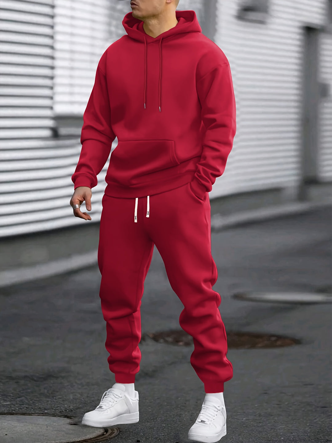 Henry Ensemble de Sport Homme – Sweat à Capuche et Jogging