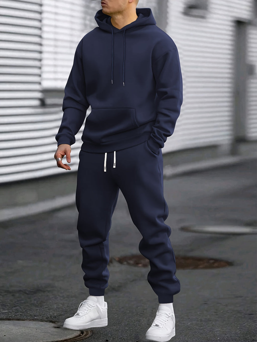 Henry Ensemble de Sport Homme – Sweat à Capuche et Jogging