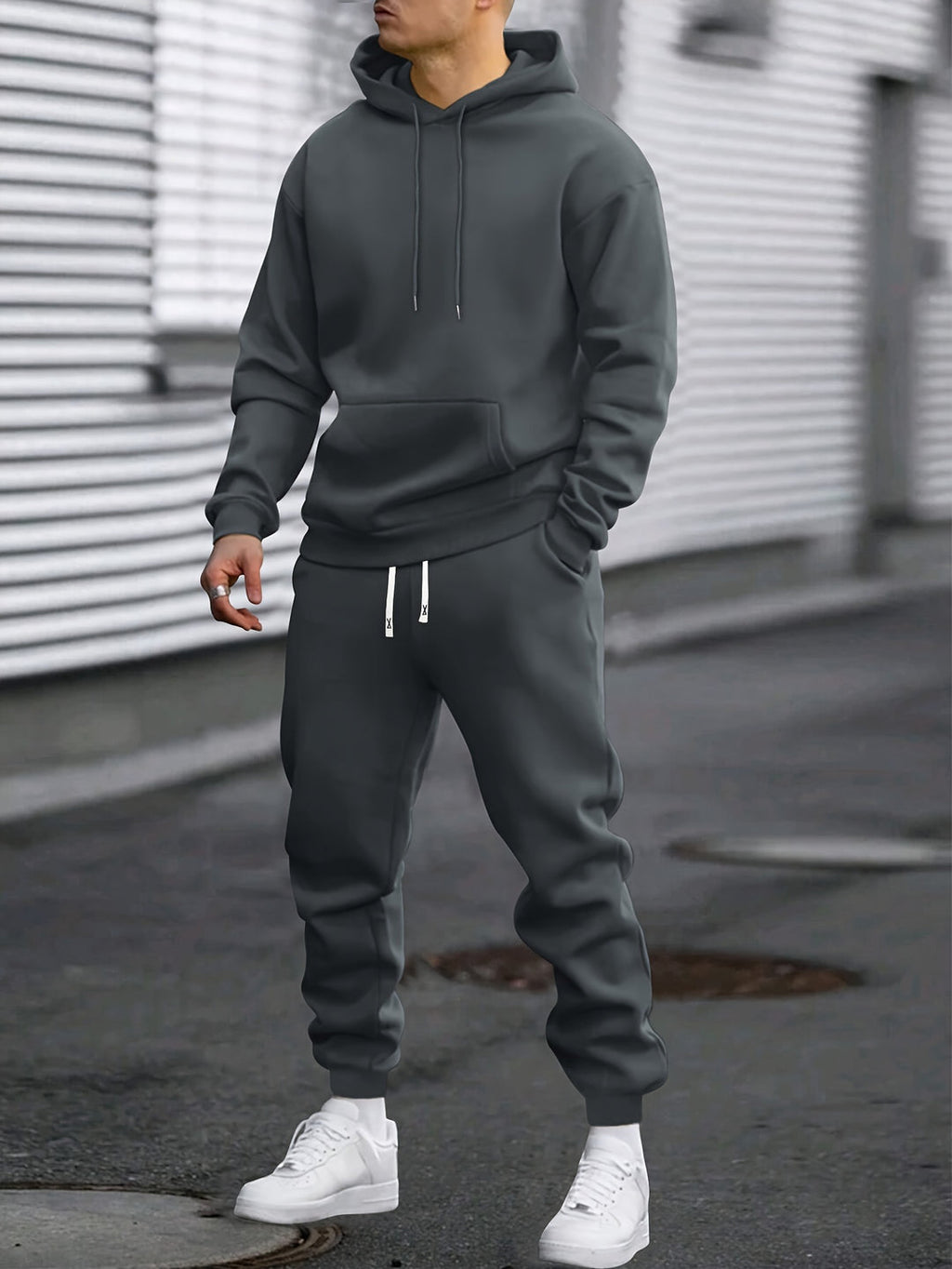 Henry Ensemble de Sport Homme – Sweat à Capuche et Jogging