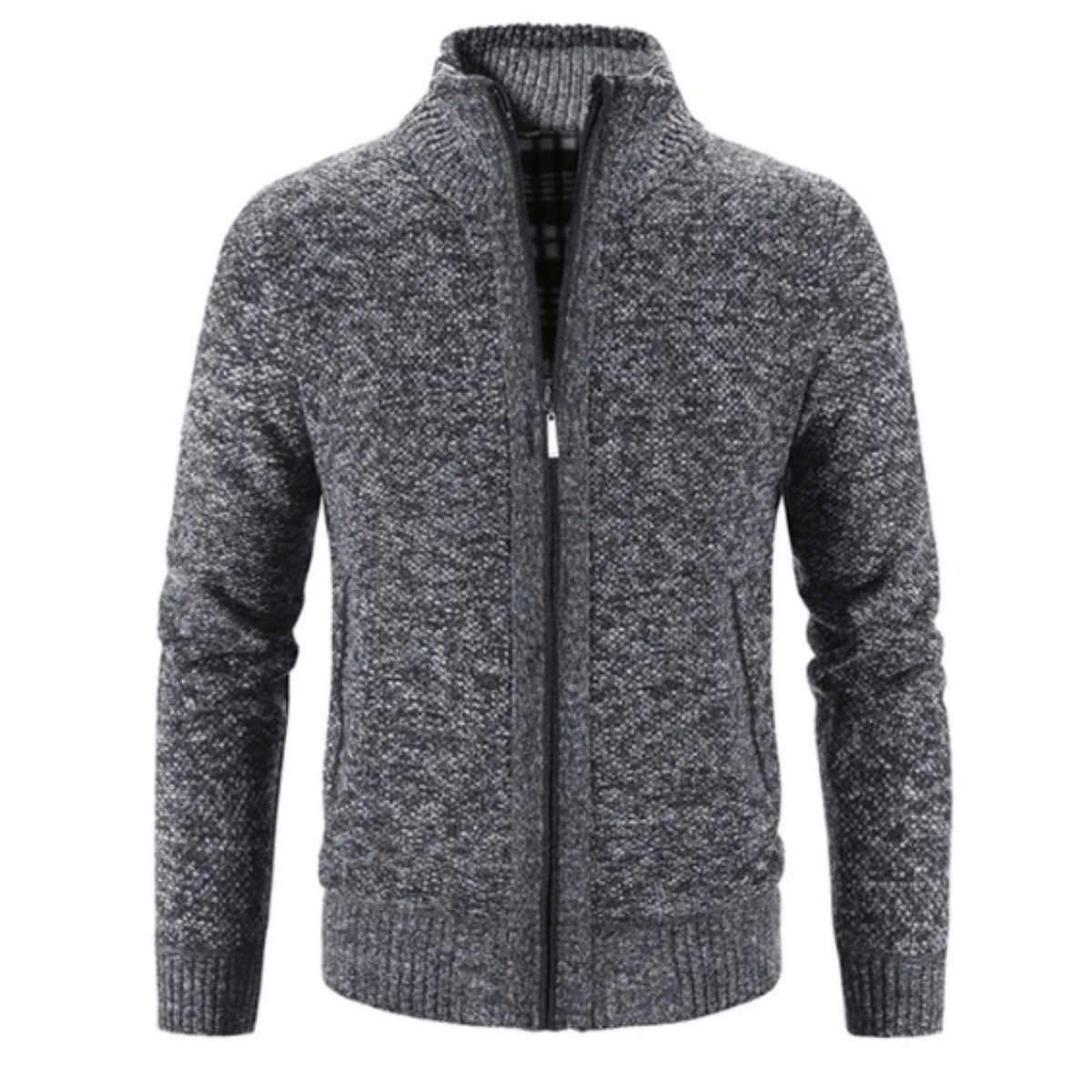 Hayden Cardigan Homme Col Montant