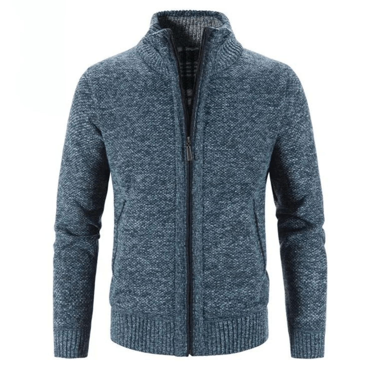 Hayden Cardigan Homme Col Montant