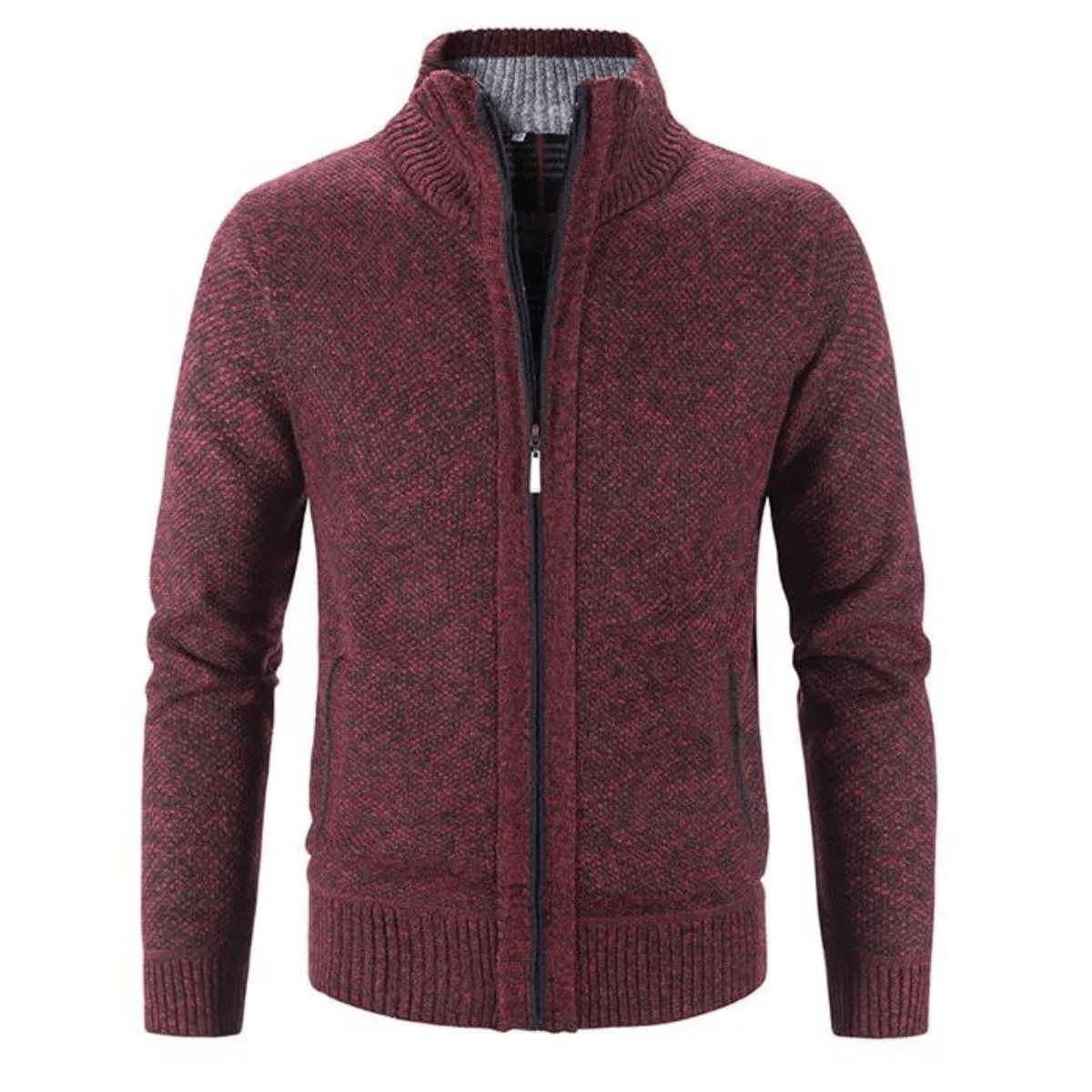 Hayden Cardigan Homme Col Montant