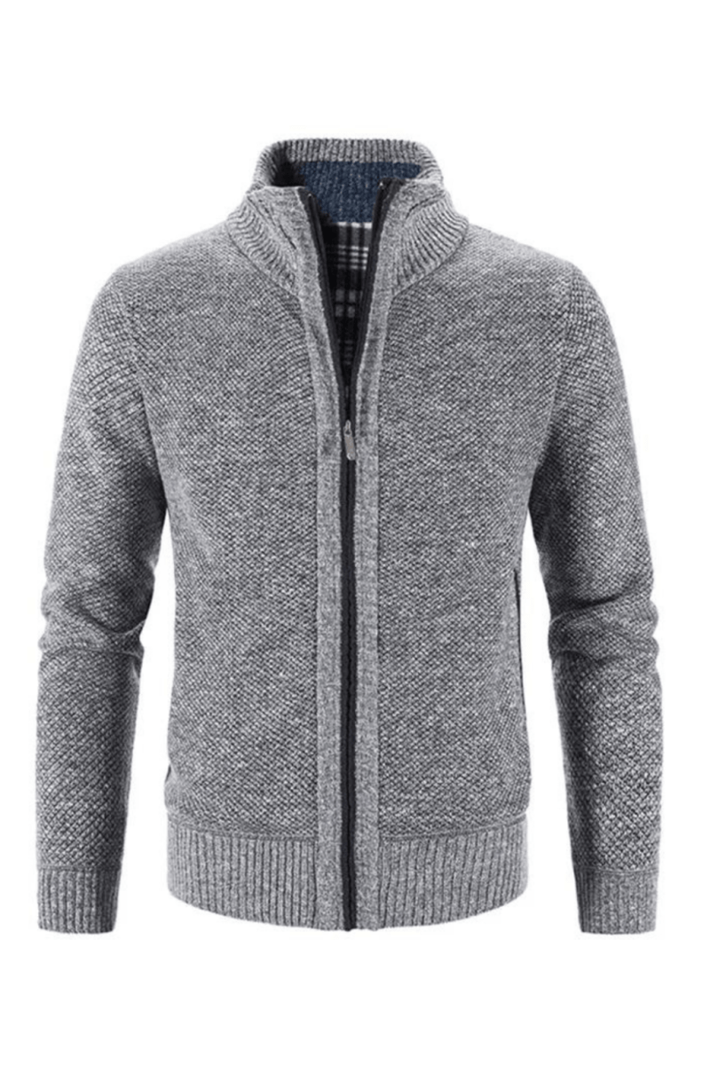 Hayden Cardigan Homme Col Montant