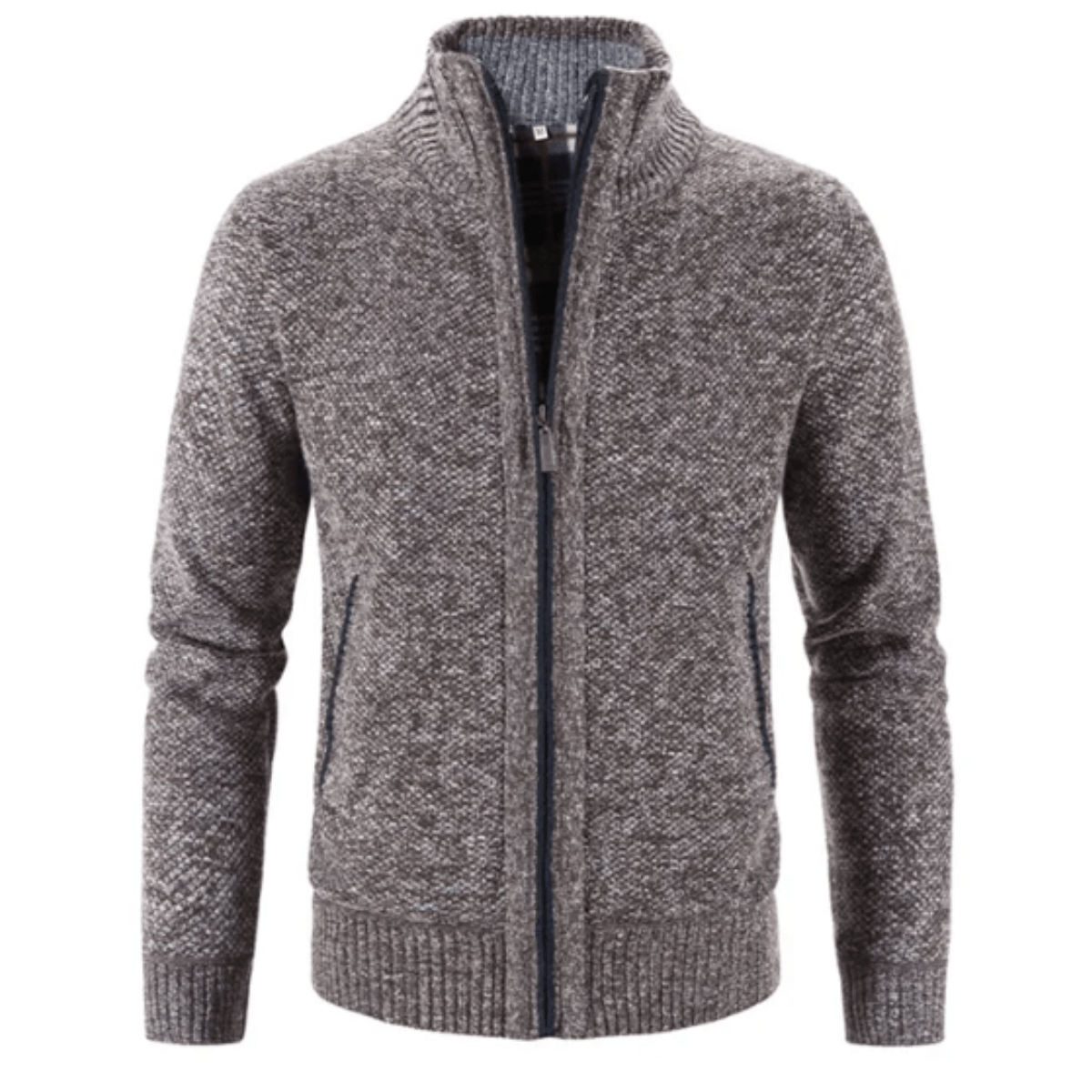 Hayden Cardigan Homme Col Montant