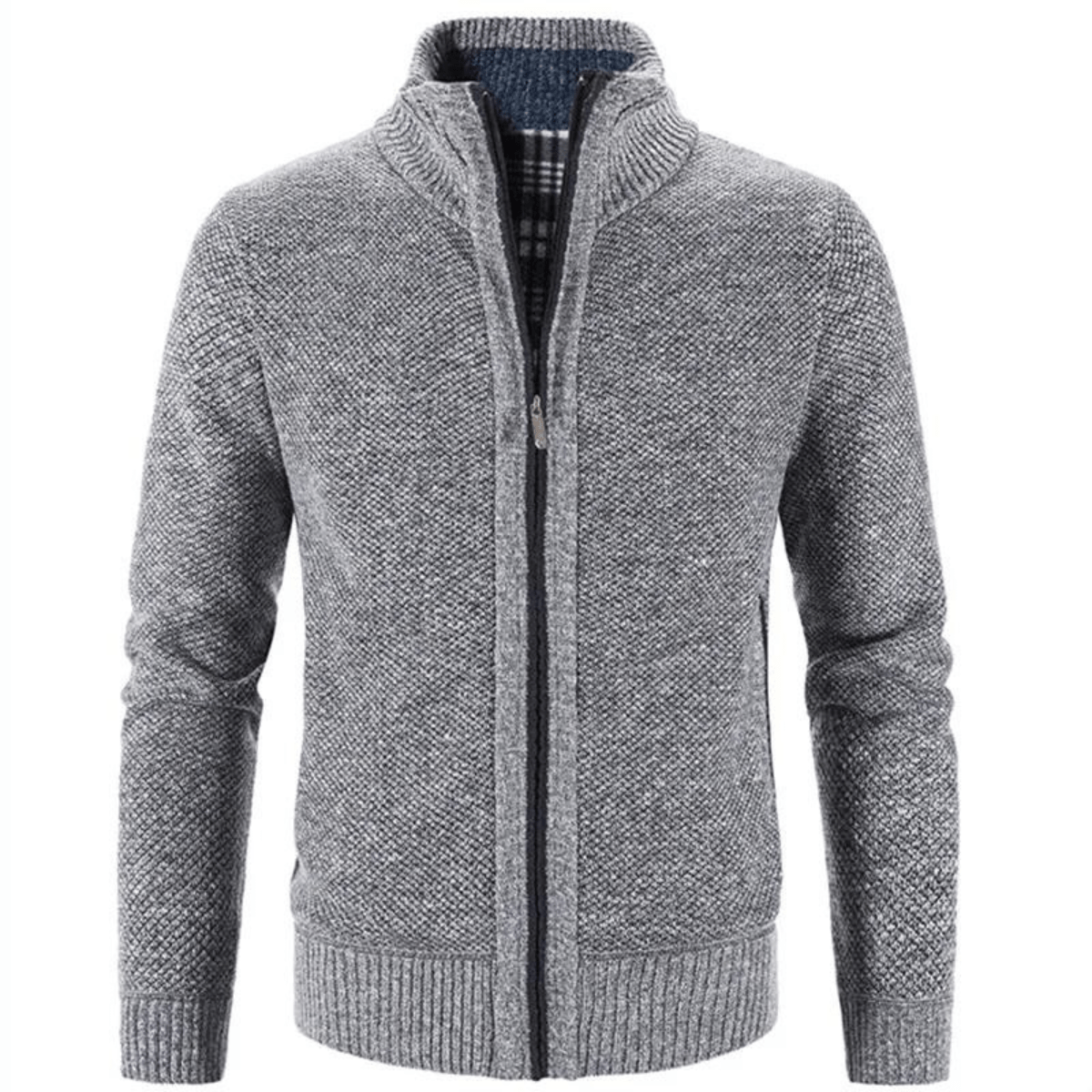 Hayden Cardigan Homme Col Montant