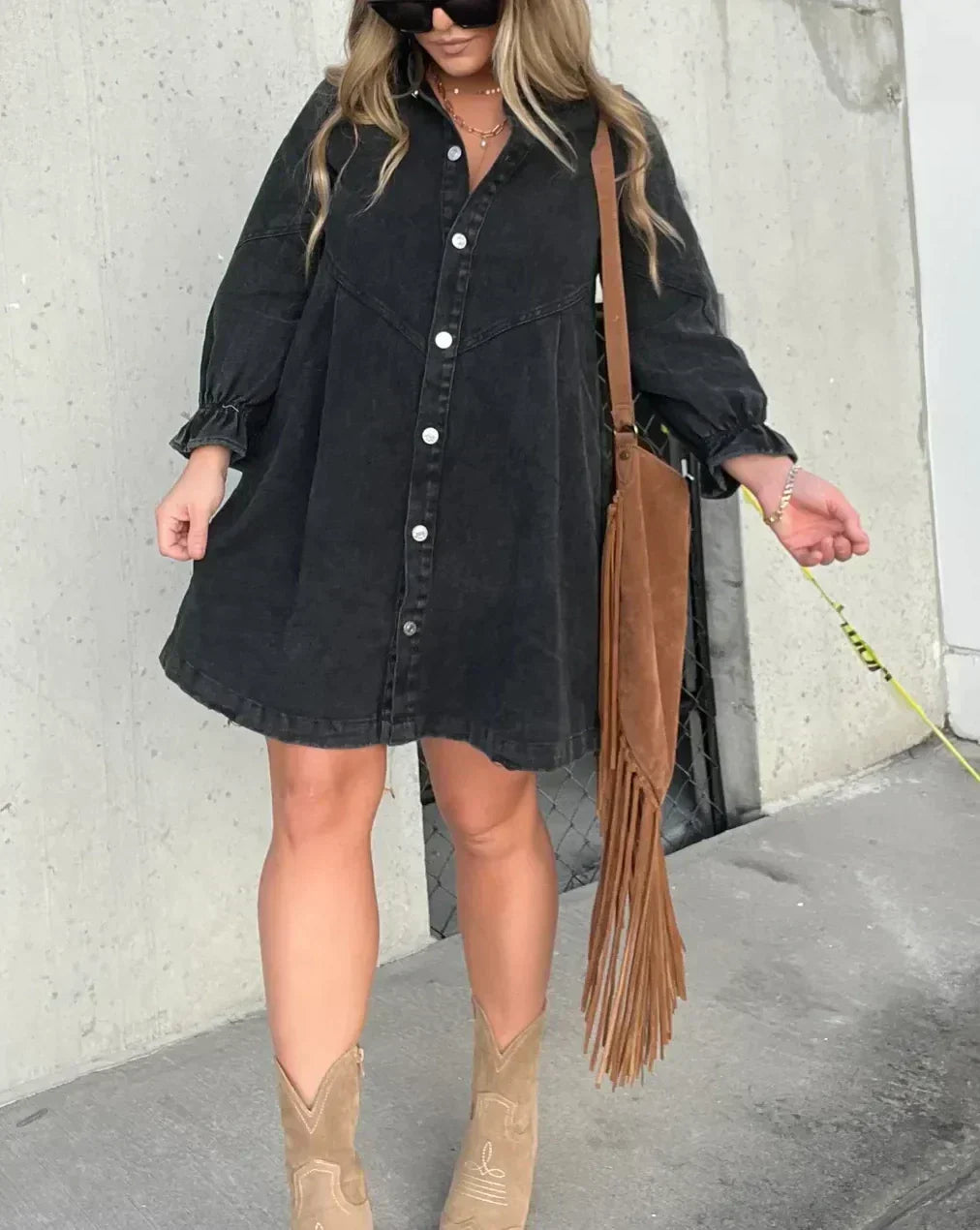 Namy Robe en Jean Femme