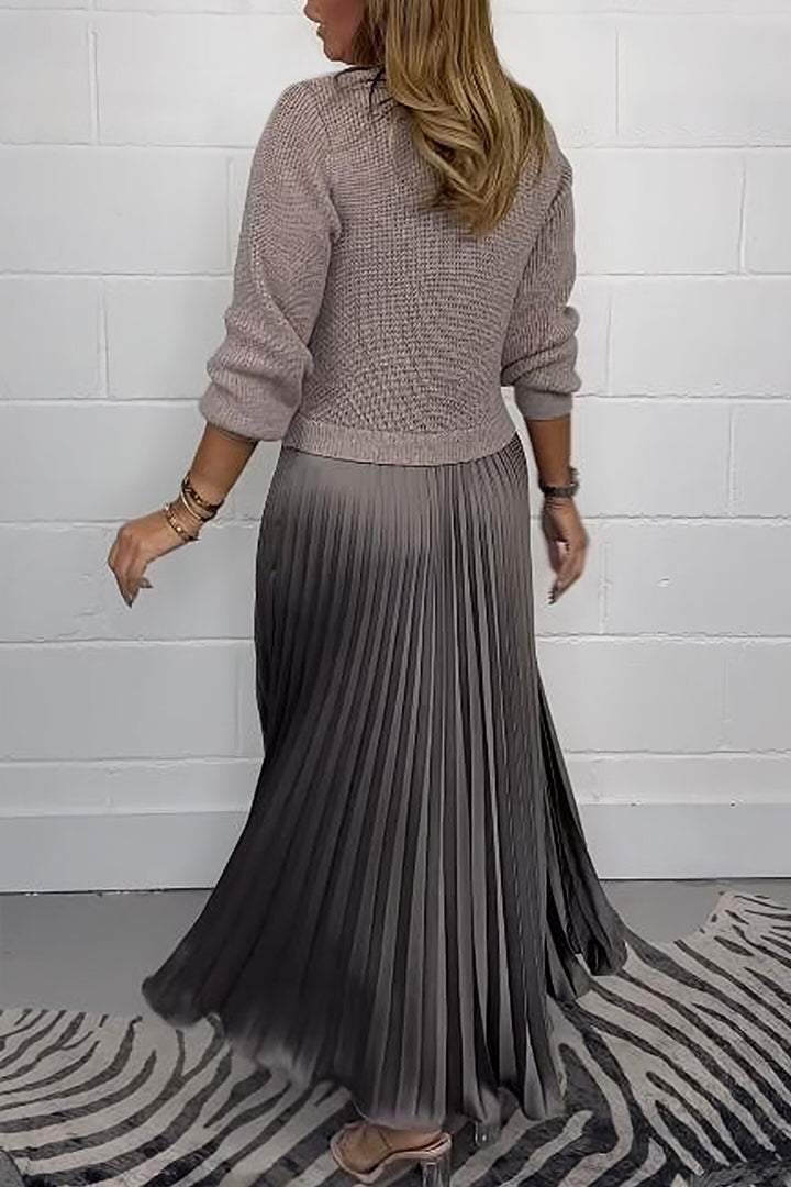Elianna Robe Pull d’Automne pour Femme
