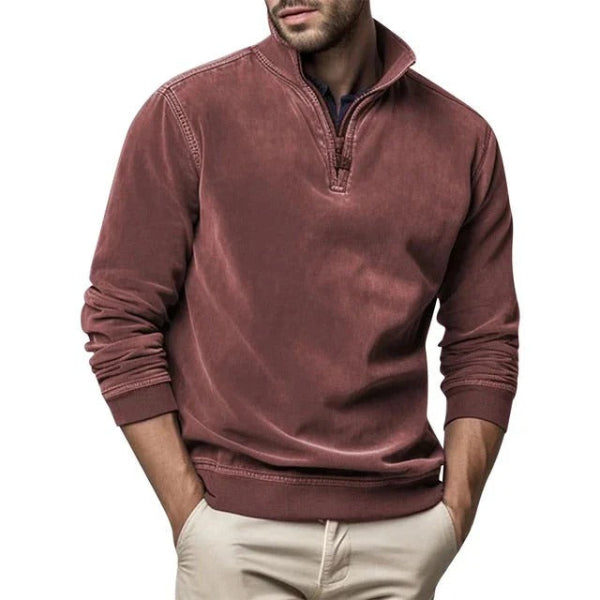Luka Pull Polaire Homme à Quart de Zip
